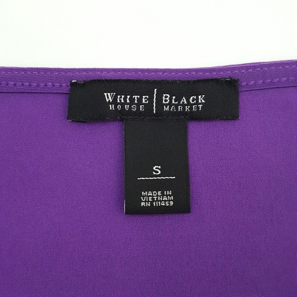 WHITE HOUSE BLACK MARKET Sleeveless Ruffle Blouse - Picture 8 of 9